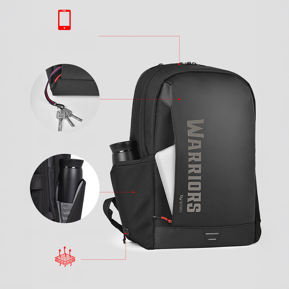 Wiwu Warriors X Pro Cordura 1200D Su Geçirmez Laptop Sırt Çantası Wiwu Warriors X Pro Cordura 1200D Su Geçirmez Laptop Sırt Çantası
